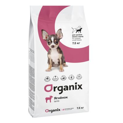 Organix Puppy Mini - Сухой корм для щенков малых пород с ягненком