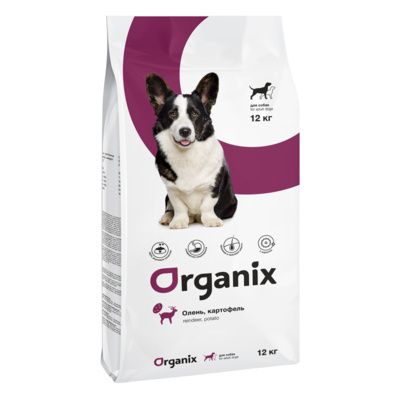 Organix Adult Dog - Сухой корм для взрослых собак с олениной и картофелем