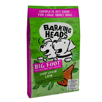 Barking Heads CHOP LICKIN LAMB LARGE BREED для собак крупных пород "Мечты о ягненке" с ягненком и рисом