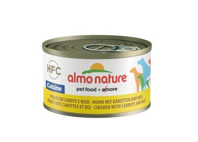 Almo Nature - Консервы для собак "Курица с морковью и рисом по-домашнему" - Home Made - Chicken with Carrots and Rice