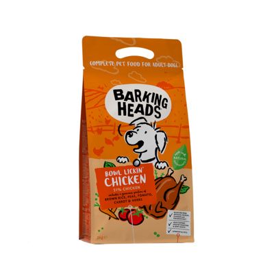 Barking Heads для собак с чувствительным пищеварением, с курицей и рисом "До последнего кусочка"