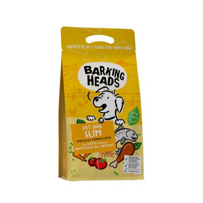 Barking Heads Fat Dog Slim Сухой беззерновой облегченный сухой корм для собак с курицей, форелью и рисом