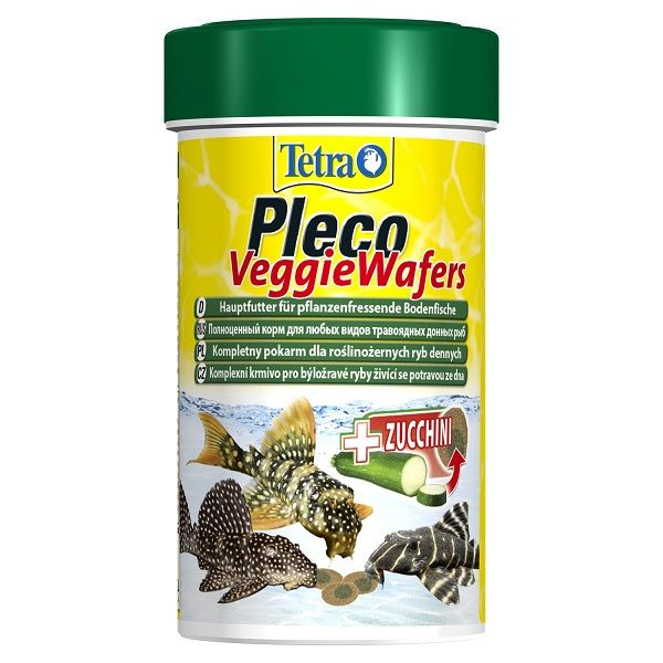 Pleco Wafer 100мл. корм для травоядных донных рыб