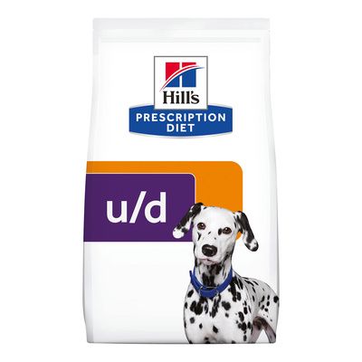 Hill's Prescription Diet u/d - Cухой корм для собак лечение мочекаменной болезни (Оксалаты, ураты) и почек