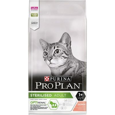 Pro Plan Sterilised  Сухой корм для стерилизованных кошек, с высоким содержанием лосося