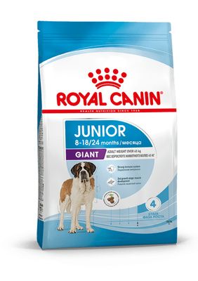 Royal Canin Giant Junior для щенков гигантских пород 8-18/24 мес.