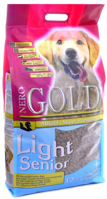Nero Gold Senior Light  Сухой корм для пожилых собак