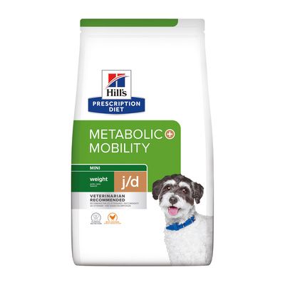 Hill's Prescription Diet Metabolic + Mobility - Сухой диетический корм для собак при заболевании суставов и коррекции веса
