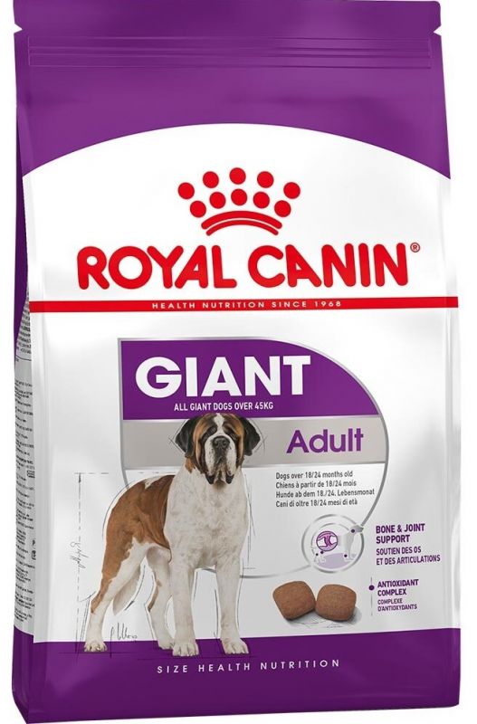 Royal Canin Giant Adult для взрослых собак гигантских пород от 18-24 месяцев и старше