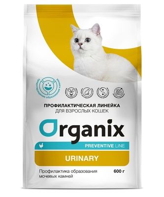 Organix Preventive Line Urinary - Сухой корм для кошек для профилактики образования мочевых камней