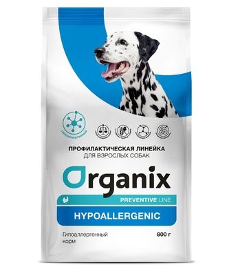 Organix Preventive Line Hypoallergenic - Cухой гипоаллергенный корм для собак