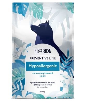 Florida Preventive Line Hypoallergenic - Сухой гипоаллергенный корм для собак