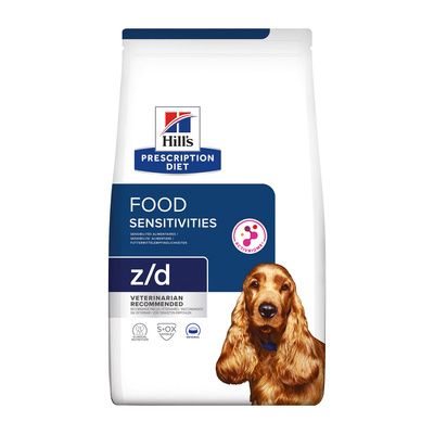 Hill's Prescription Diet z/d Food Sensitivities - Сухой корм для собак при пищевой аллергии, диетический гипоаллергенный