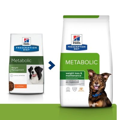 Hill's Prescription Diet Metabolic - Сухой диетический корм для собак - способствует снижению и контролю веса
