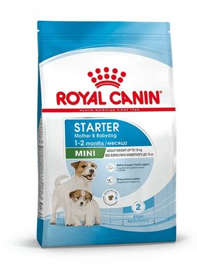 Royal Canin Mini Starter для щенков мелких пород 3 нед-2 мес, беременных и кормящих сук