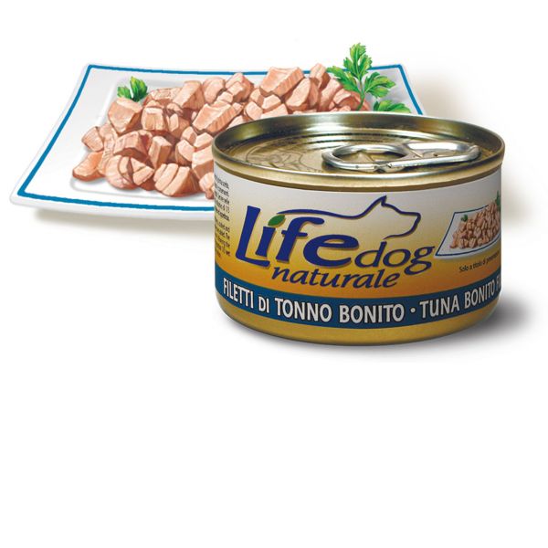 Lifedog tuna fillets - Консервы для собак кусочки тунца в соусе