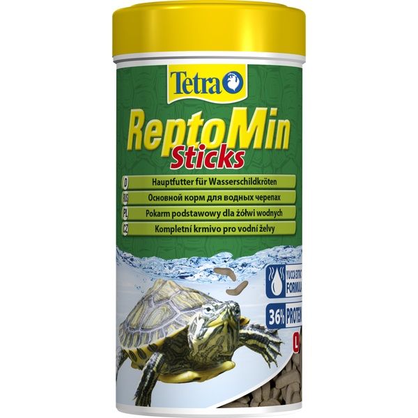 ReptoMin Sticks 250мл. витаминизированный корм для водяных черепах