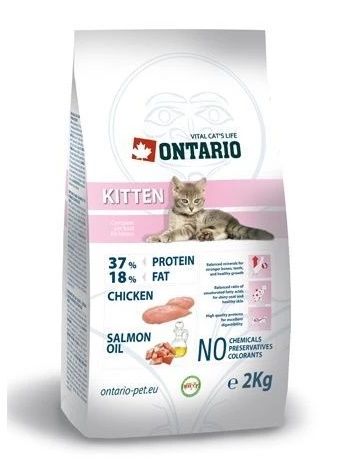 Ontario Kitten Chicken  Сухой корм для котят с курицей