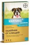 Bayer Kiltix (Килтикс) ошейник для средних собак от блох и клещей