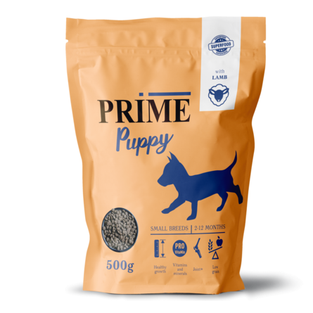 PRIME Puppy Small - Сухой корм для щенков мелких пород, с Ягненком
