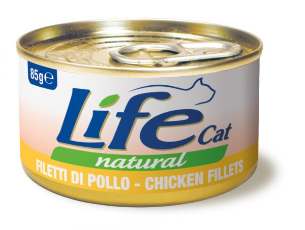 Lifecat chicken - Консервы для кошек курица в бульоне