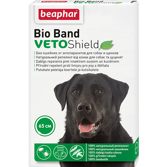 Beaphar Bio Band ошейник от блох и клещей для собак