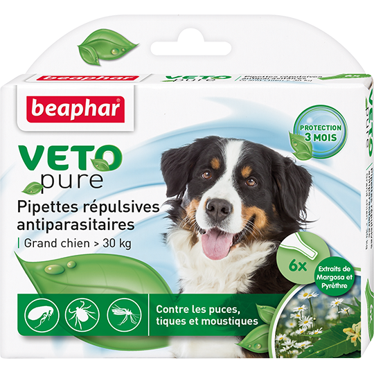 Beaphar «BIO» капли от блох и клещей для собак весом более 30 кг