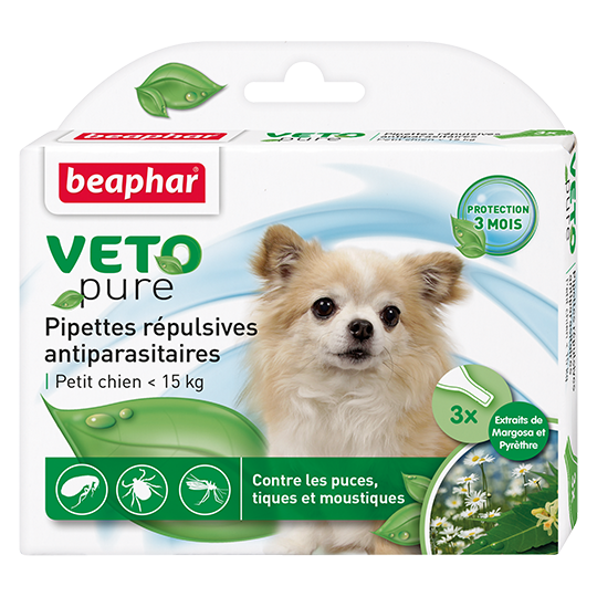Beaphar «BIO» капли от блох и клещей для мелких собак до 15 кг