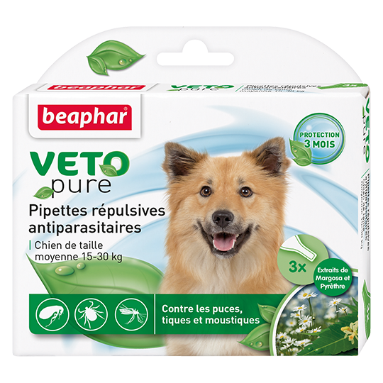 Beaphar «BIO» капли от блох и клещей для собак от 15 до 30 кг