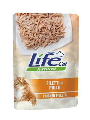 Lifecat chicken - Паучи для кошек с курицей в соусе