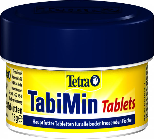 Tetra TabiMin - Полноценный корм в виде таблеток для сбалансированного питания всех видов донных рыб