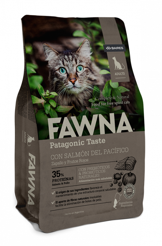 Fawna Adult Cat - Сухой корм для взрослых кошек с Лососем