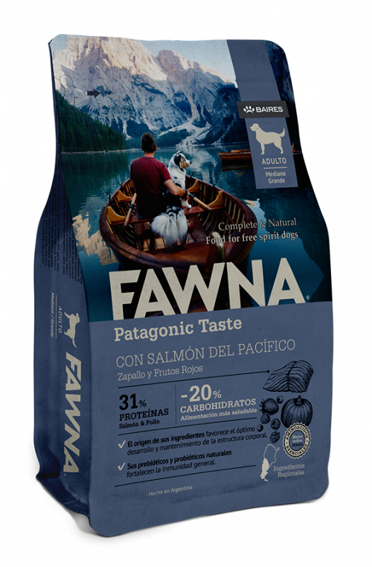 Fawna Adulto Adult Medium and Large Breeds - Сухой корм для взрослых собак средних и крупных пород с Лососем