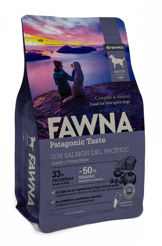 Fawna Adulto Adult Light - Сухой корм для взрослых собак с избыточным весом с Лососем