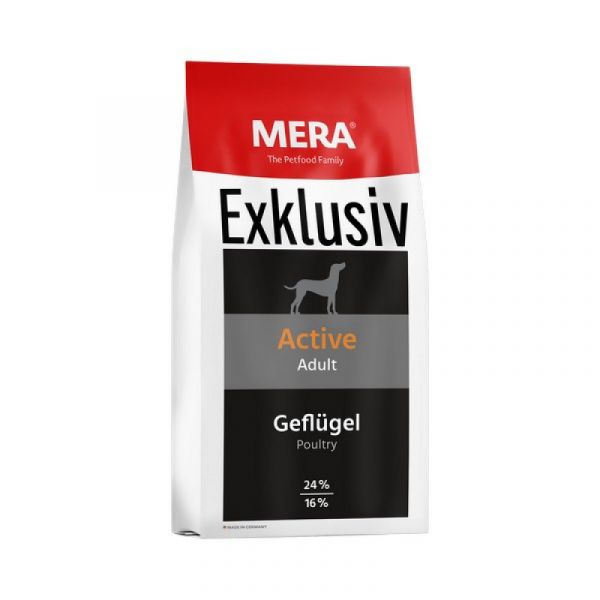 Mera Exklusiv Active - Сухой корм для взрослых собак с высоким уровнем активности с Курицей