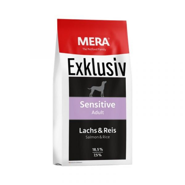 Mera Pure Sensitive Adult  Lachs & Reis - Сухой корм для взрослых собак с Лососем и рисом при пищевой непереносимости и аллергии