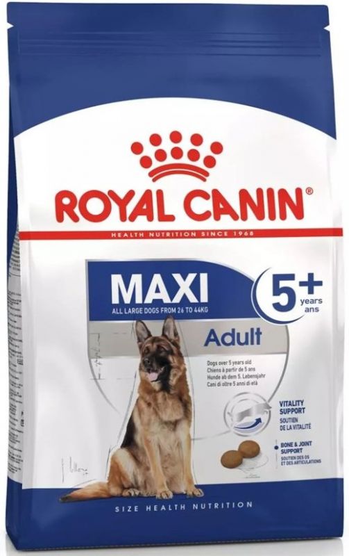 Royal Canin Maxi Adult 5+ для взрослых собак  крупных пород в возрасте от 5 до 8 лет